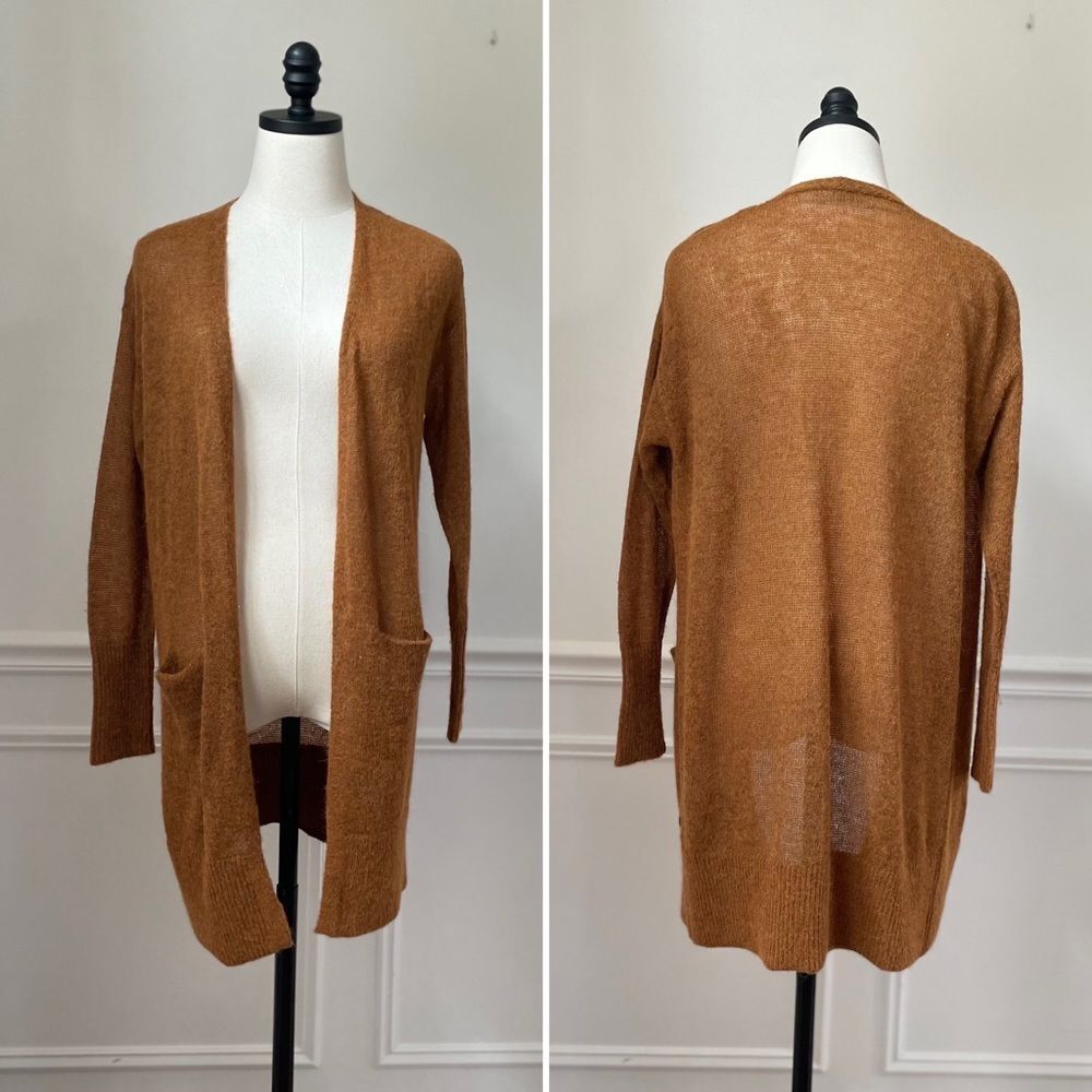 Garcia Jeans Lightweight Cardigan Alpaca Blend Butterscotch S